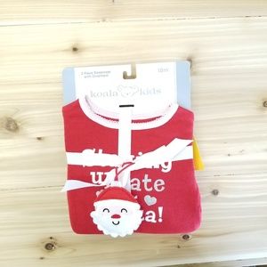 Size 18 months 2 piece Sleepwear with Ornament.